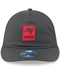 New Era Men's Charcoal Tampa Bay Buccaneers 2025 Sideline Cold Weather Retro Crown 59FIFTY Fitted Hat