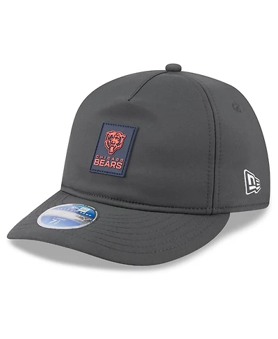 New Era Men's Charcoal Chicago Bears 2025 Sideline Cold Weather Retro Crown 59FIFTY Fitted Hat