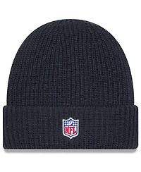 New Era Men's Charcoal New York Giants 2025 Sideline Cold Weather Cuffed Knit Hat