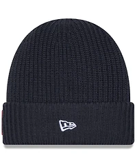 New Era Men's Charcoal Kansas City Chiefs 2025 Sideline Cold Weather Cuffed Knit Hat