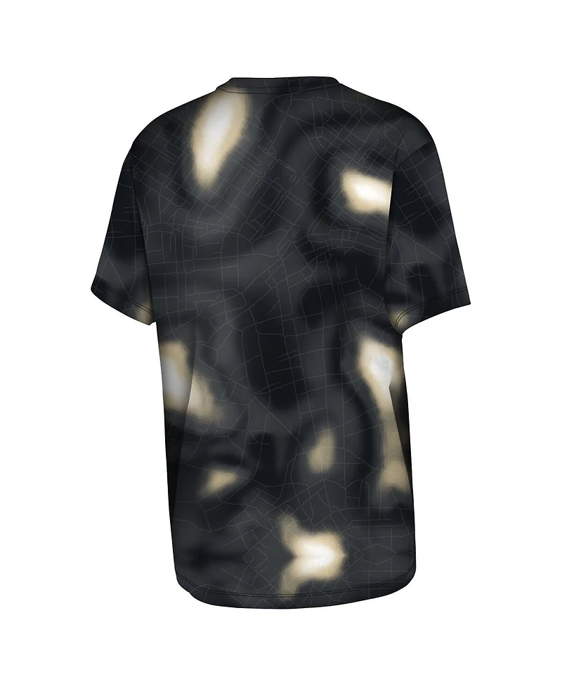 Outerstuff Big Boys and Girls Black New Orleans Saints End Zone Dri-Tek T-Shirt