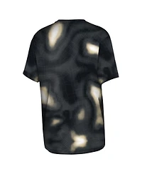 Outerstuff Big Boys and Girls Black New Orleans Saints End Zone Dri-Tek T-Shirt