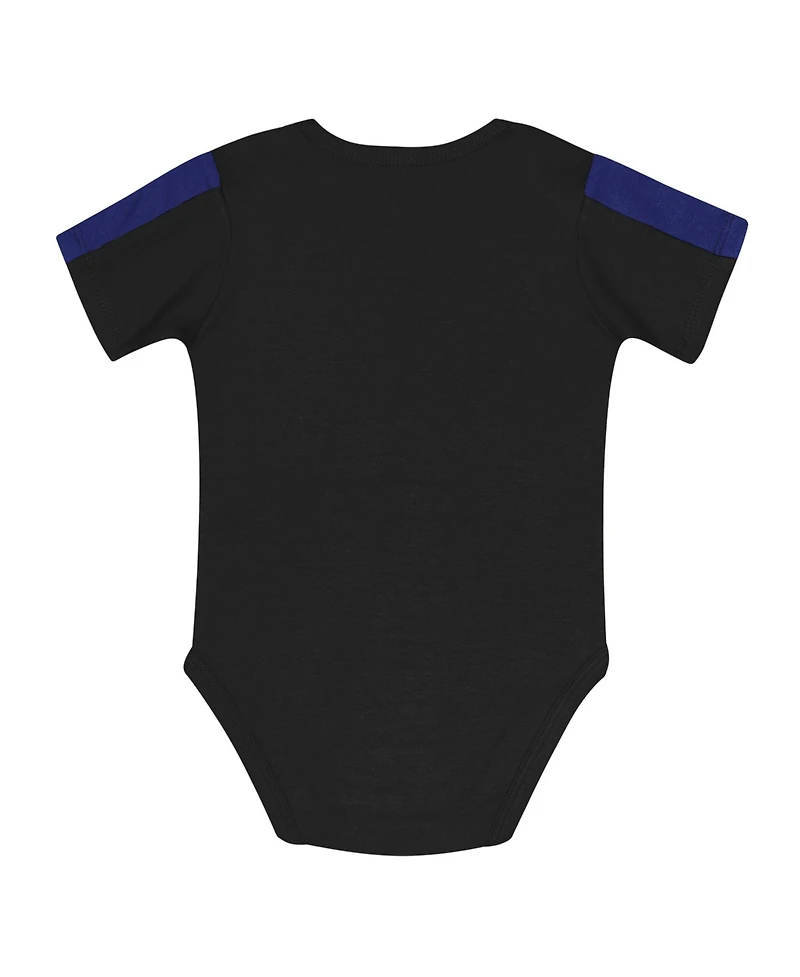 Outerstuff Baby Boys and Girls 3-Piece Baltimore Ravens Double Down Bodysuits and Pants Set