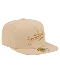 New Era Men's Light Beige Buffalo Bills Color Pack A-Frame 59FIFTY Fitted Hat