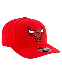 New Era Men's Red Chicago Bulls 9SEVENTY Stock Adjustable Hat
