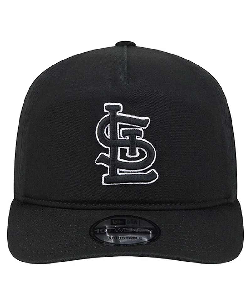 New Era Men's Black/White St. Louis Cardinals 19TWENTY Adjustable Hat