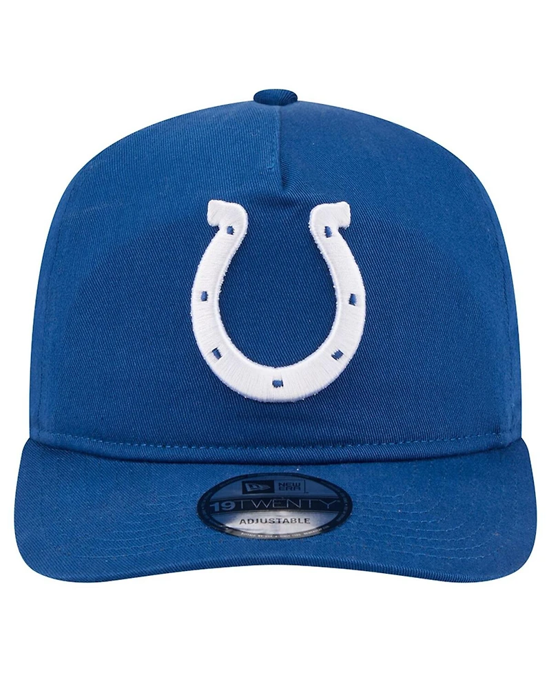 New Era Men's Royal Indianapolis Colts Team 19TWENTY Adjustable Hat