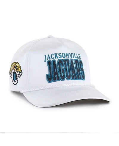 '47 Brand Women's White Jacksonville Jaguars Outspoken Hitch Adjustable Hat