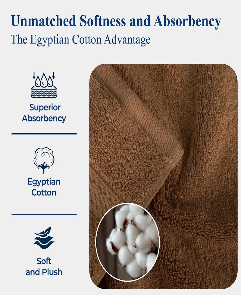 Superior 100% Egyptian Cotton 2-Pc Bath Sheet Set