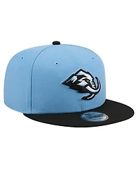 New Era Men's Light Blue Utah Mammoth Two-Tone 9FIFTY Snapback Hat