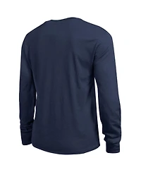 Champion Women's Navy North Carolina Tar Heels Arch Over Logo Long Sleeve T-Shirt