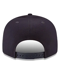 New Era Men's Navy Seattle Mariners 2025 Mlb Postseason Side Patch 9FIFTY Snapback Hat