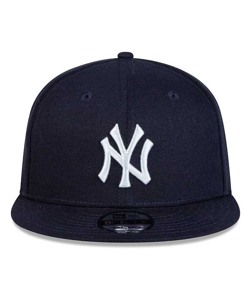 New Era Men's Navy New York Yankees 2025 Mlb Postseason Side Patch 9FIFTY Snapback Hat