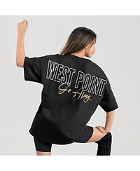 Gameday Couture Women's Black Army Knights Oversized Back at Ya T-Shirt