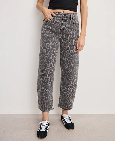 Good American Women's Relaxed Baggy High-Rise Jeans, Regular and Plus