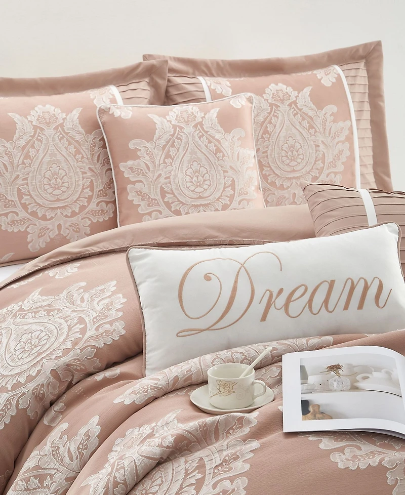 Stratford Park Therese Damask 7-Pc. Comforter Set