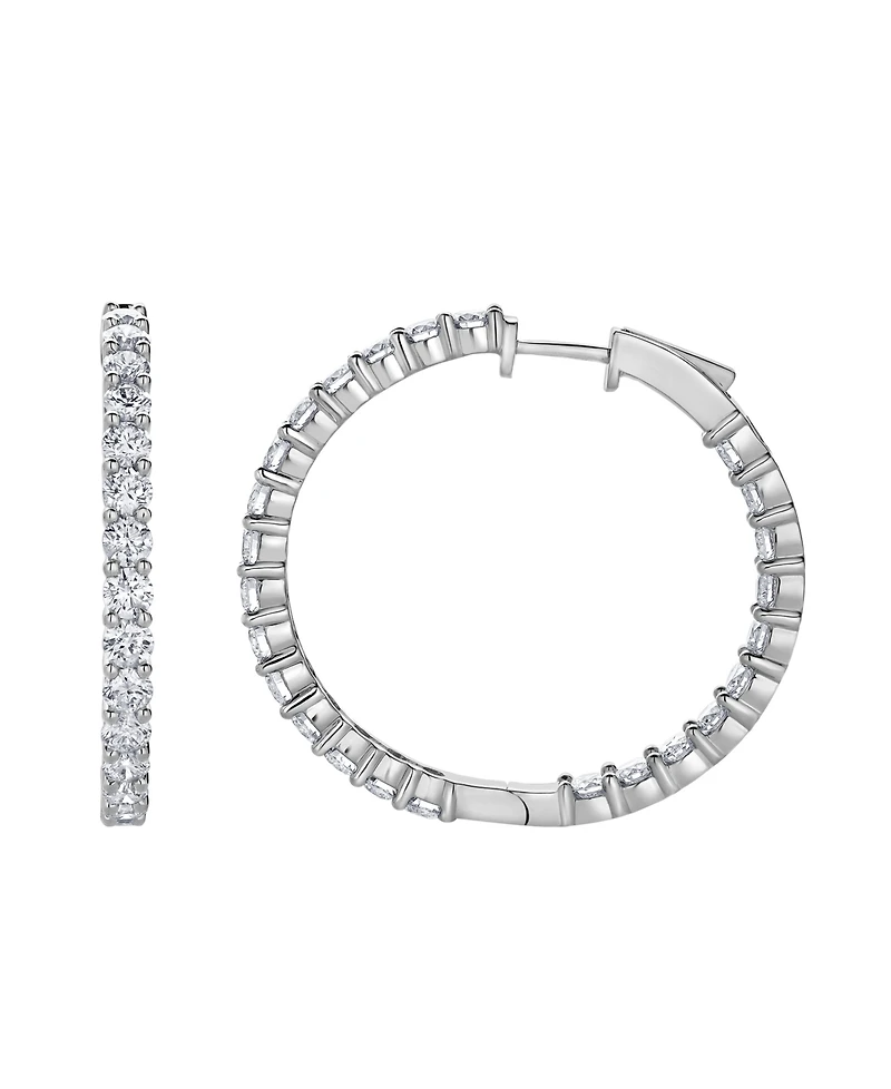 Macy's Diamond Earrings (5 ct. t.w.) in 14K White Gold