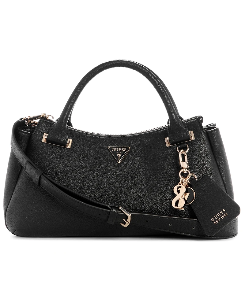 Guess Evie Triple Compartment Medium Satchel Bag