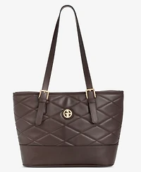 Giani Bernini Large Quilted Tulip Tote