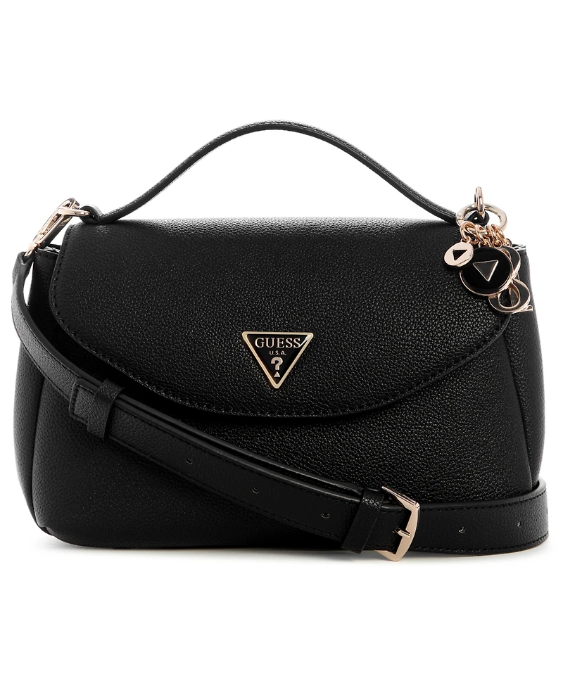 Guess Evie Top Handle Flap Small Crossbody Bag