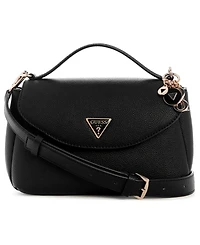 Guess Evie Top Handle Flap Small Crossbody Bag