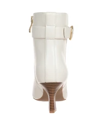 Macy's Women's Belt Almond Toe Booties