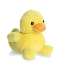 Aurora Mini Tubby Rubber Ducky Palm Pals Adorable Plush Toy Yellow 5"