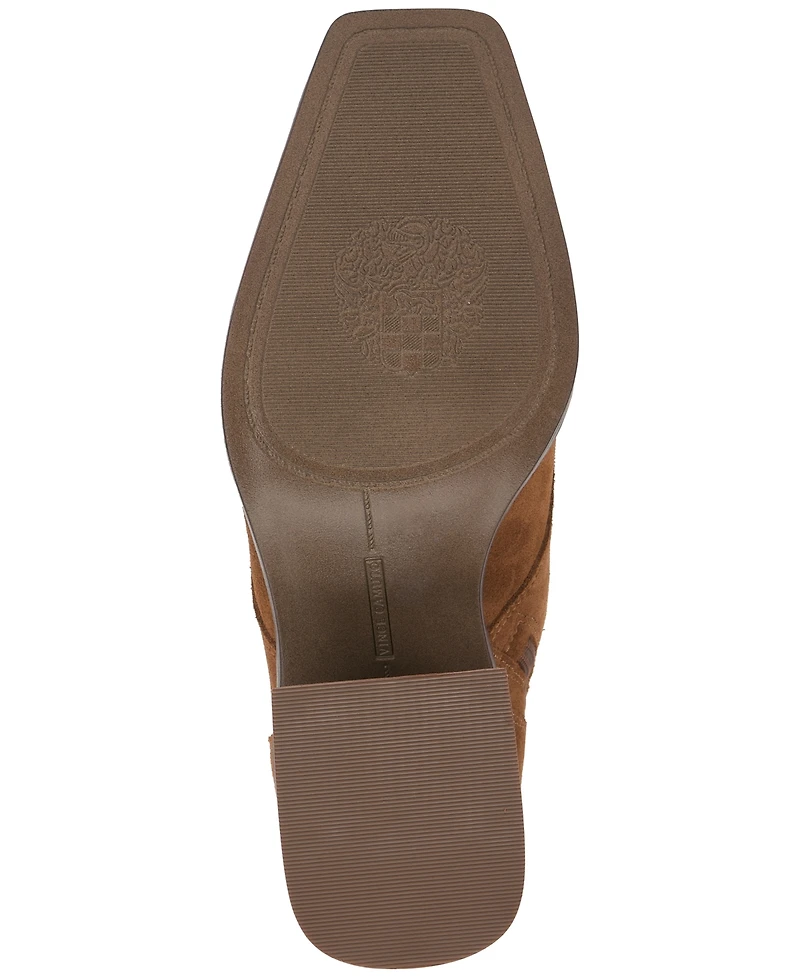 Vince Camuto Women's Safina Lace-Up Block-Heel Booties