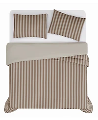 Truly Soft Weston Stripe 3-Pc. Comforter Set, King