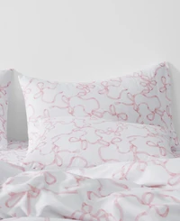 Truly Soft Printed Bow Whimsy 2-Pc. Comforter Set, Twin/Twin Xl