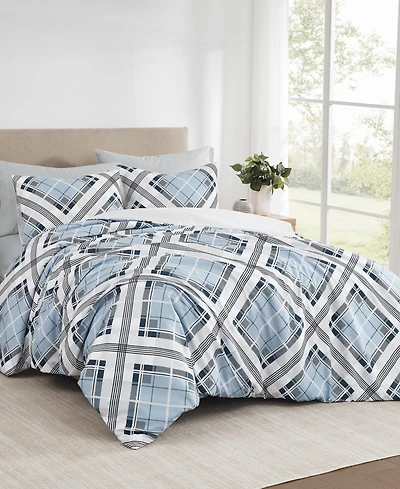 Truly Soft Lars Plaid 2-Pc. Duvet Set, Twin/Twin Xl