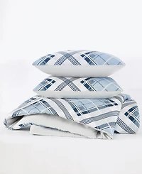 Truly Soft Lars Plaid 3-Pc. Duvet Set, King