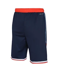 Nike Big Boys and Girls Navy La Clippers Icon Swingman Shorts