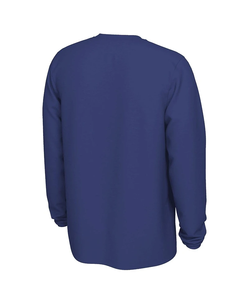 Nike Men's Royal Golden State Warriors 2025/26 On-Court Flare Performance Practice Long Sleeve T-Shirt