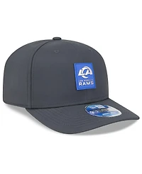 New Era Men's Charcoal Los Angeles Rams 2025 Sideline Cold Weather 9SEVENTY Adjustable Hat