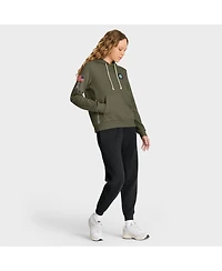 Nike Women's Olive Miami Dolphins 2025 Salute to Service Sideline Standard Issue Dri-fit Hoodie
