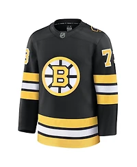 Fanatics Men's Charlie McAvoy Black Boston Bruins Home Premium Player Jersey
