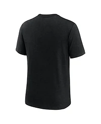 Nike Men's Josh Allen Heather Black Buffalo Bills Player Graphic T-Shirt