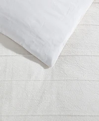 Vera Wang Woven Tucks Jacquard 3-Pc. Comforter Set