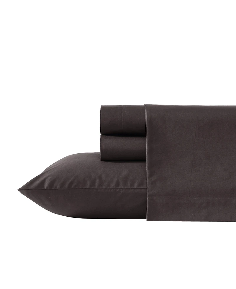 Vera Wang Cool Comfort Solid T200 4-Pc. Sheet Set