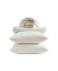 Vera Wang Cool Comfort Solid T200 4-Pc. Sheet Set