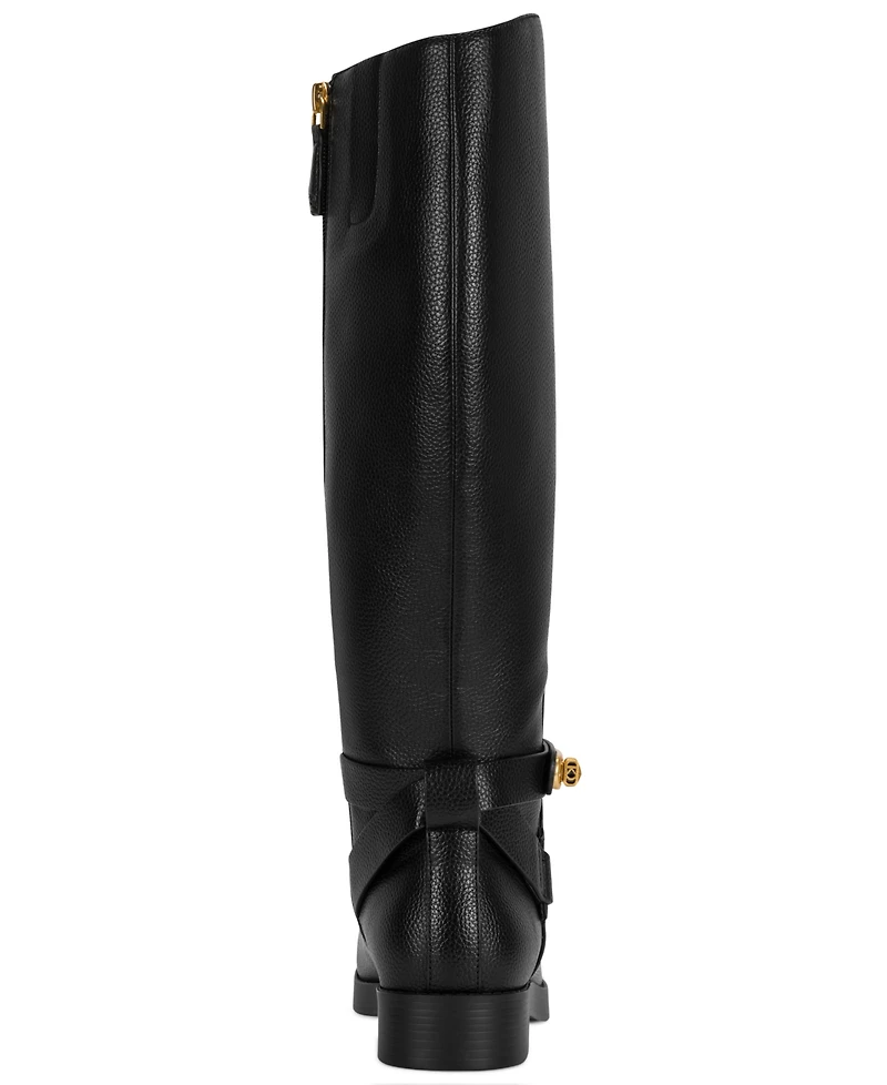 Donna Karan New York Women's Block Heel Thompson Riding Boots