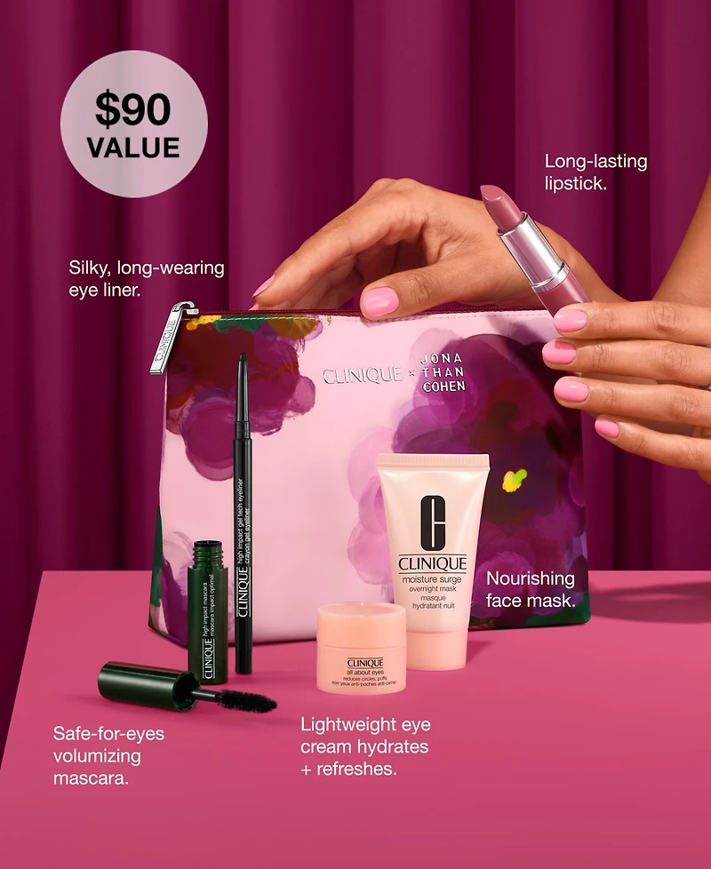 Choose a Free 6-Pc. gift with any $37 Clinique purchase (up to a $123 Value)