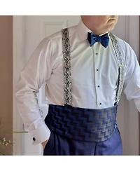 Trafalgar Ambrose Dapper Night Silk Formal End Suspenders