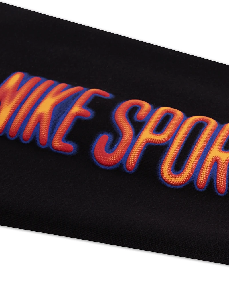 Nike Boys 4-7 2-Piece Sportswear Glow With Me Lightweight Pull-On Hoodie and Pants Set