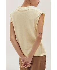 Crescent Women's Regina V-Neck Sweater Vest