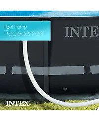 Intex 3000 Gph Above Ground Pool Sand Filter Pump w/ 1.5 Inch Pump Hose (2 Pack)