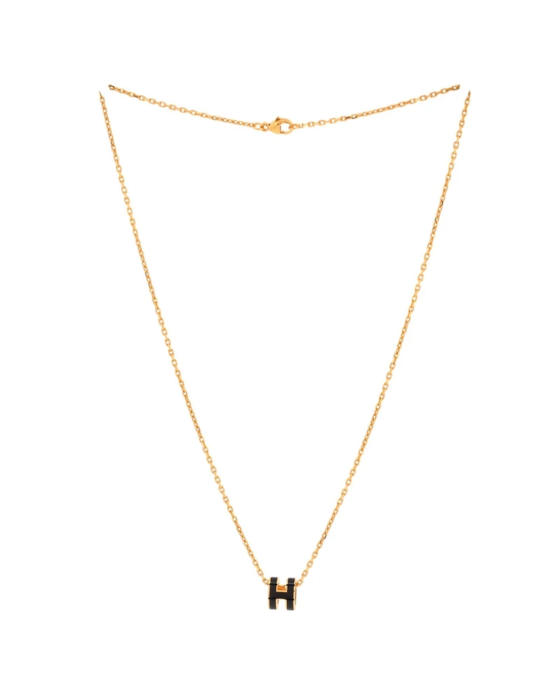 Pre-Owned HERMES Pop H Pendant Chain Necklace