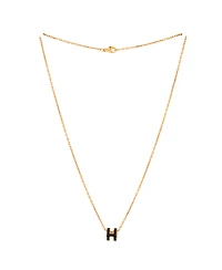 Pre-Owned HERMES Pop H Pendant Chain Necklace