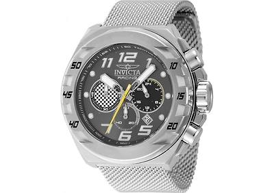 Invicta Men's 47201 Invicta Racing Quartz Chronograph Black, Gunmetal Dial Watch
